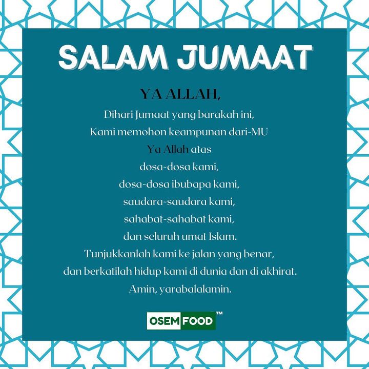 Salam Jumaat Semua 