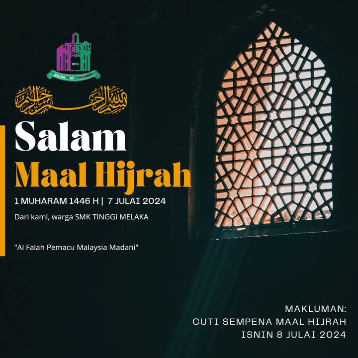 Salam Maal Hijrah Kami Ucapkan Kepada Semua Admin 