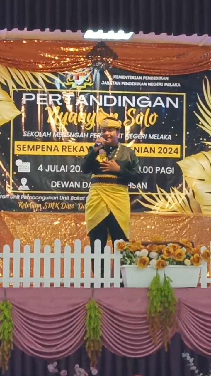 Alhamdulillah Smk Tinggi Melaka Yg Diwakili Oleh Ismat 