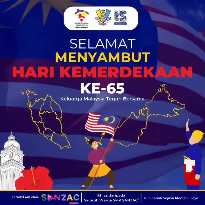 Selamat Menyambut Hari Kebangsaan Daripada Kami Seluruh Warga 