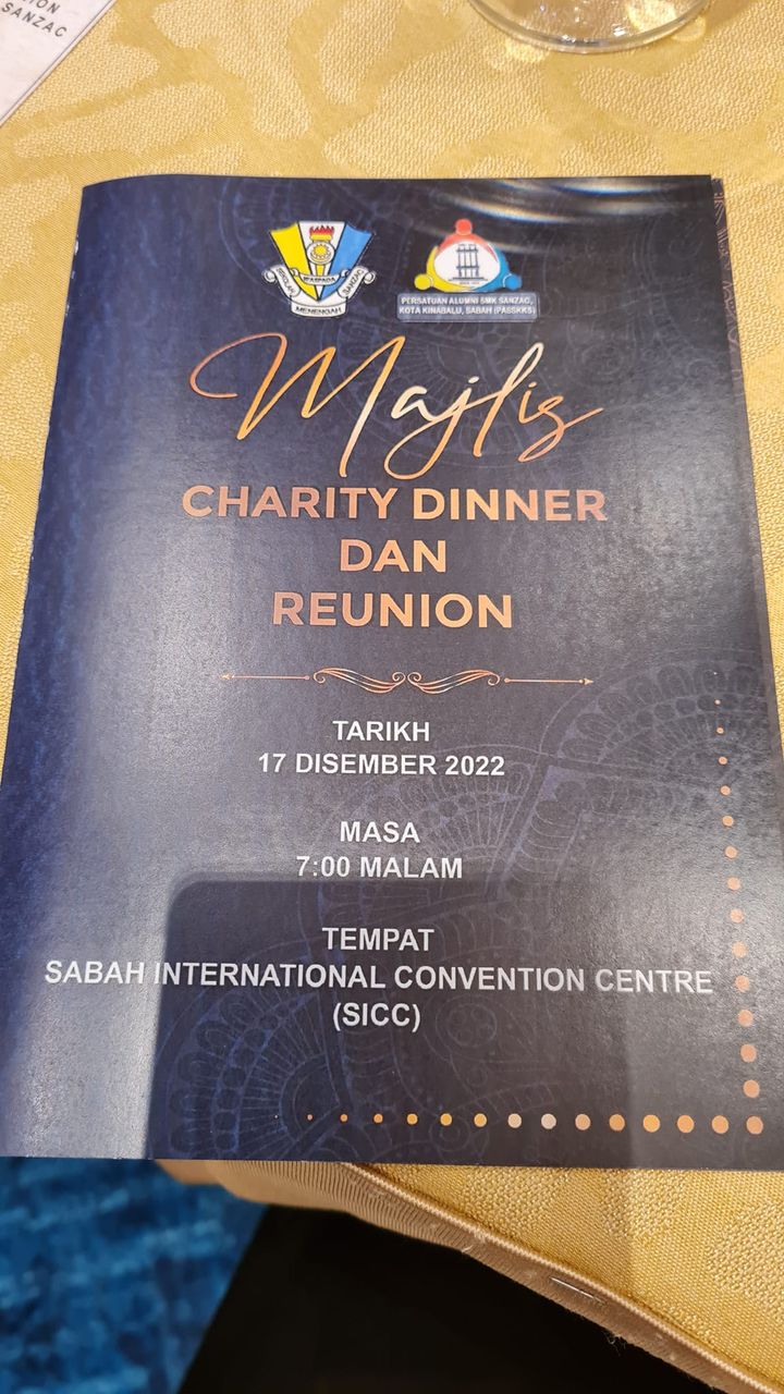 Sekitar Majlis Charity Dinner Dan Reunion Alumni Smk 