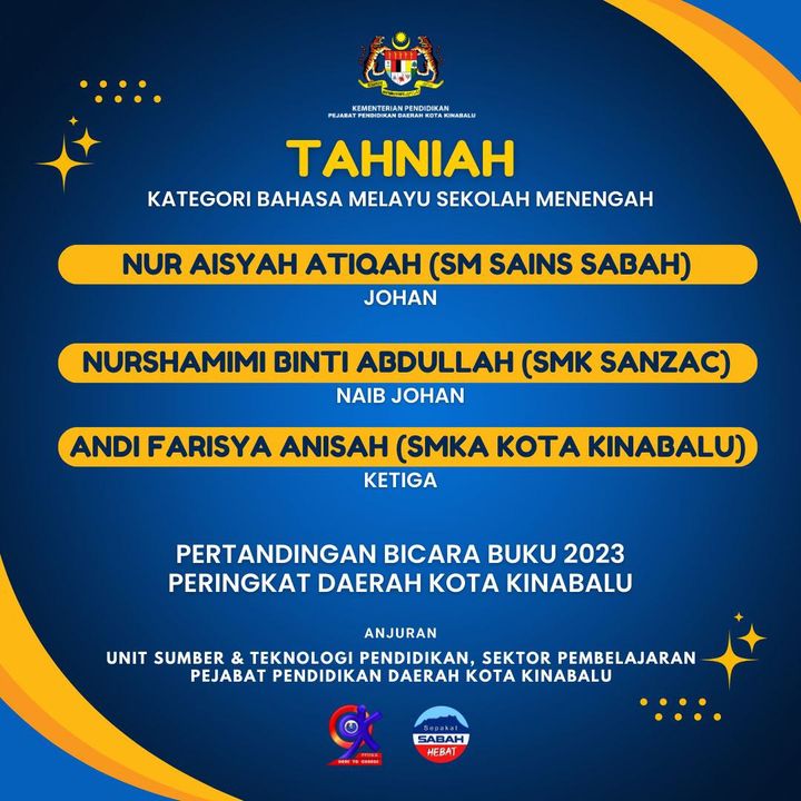 Tahniah!! Adik Nurshamimi Binti Abdullah Daripada Kelas 2 