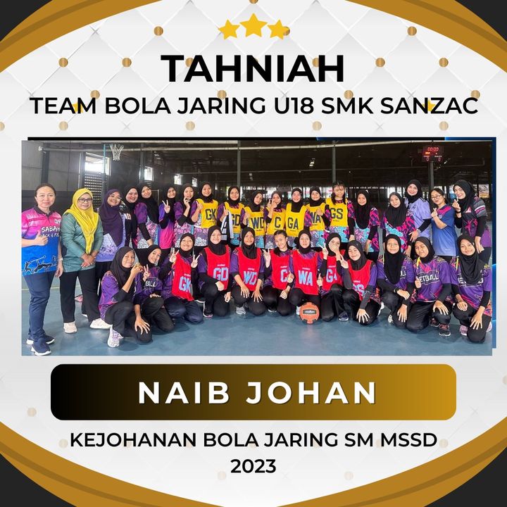 Smk Sanzac- Naib Juara U18 Sempena Kejohanan Bola 