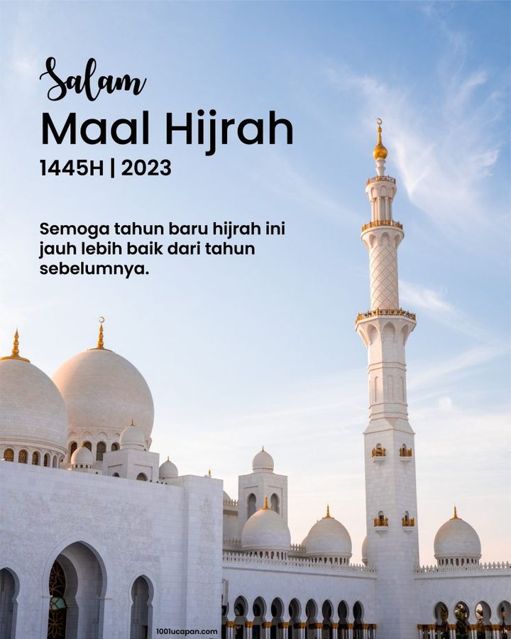 Salam Maal Hijrah 19 Julai 2023 Bersamaan 01 