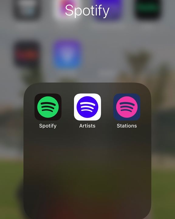 I Have 3 Spotify Apps On My Phone. I Have 3 Spotify Apps On My Phone.