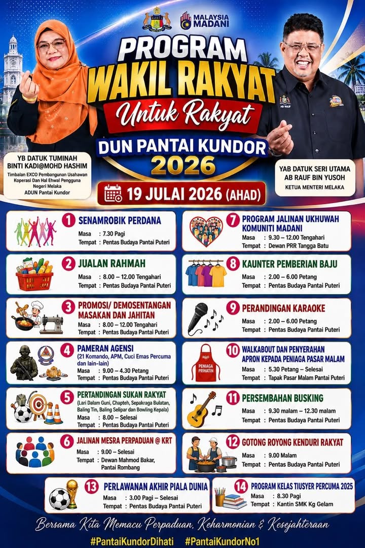 Jom Warga Dun Pantai Kundor 