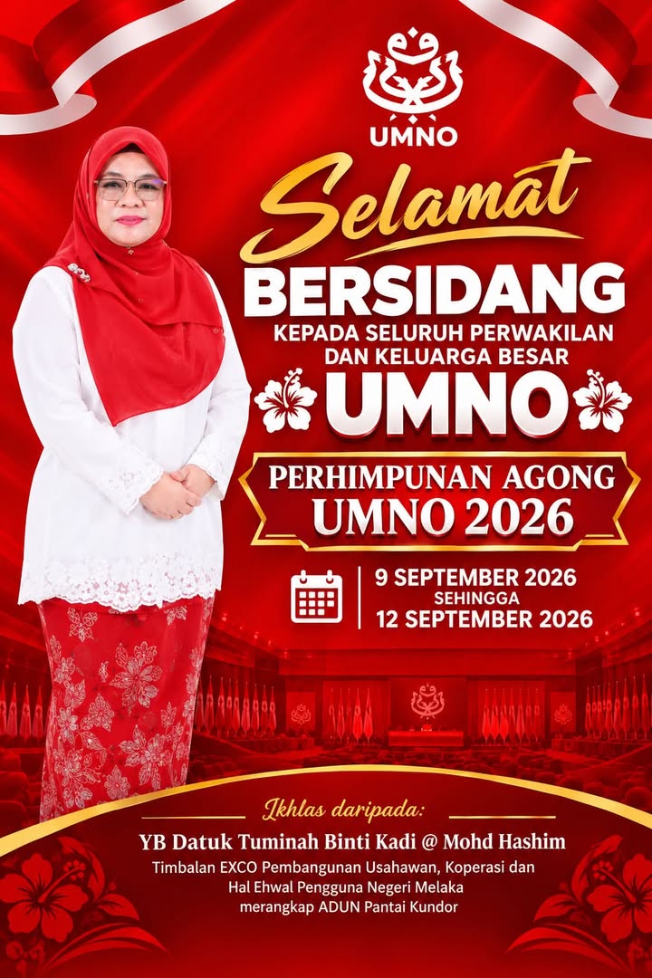 Selamat Bersidang Ke Perhimpunan Agung Umno 2026 