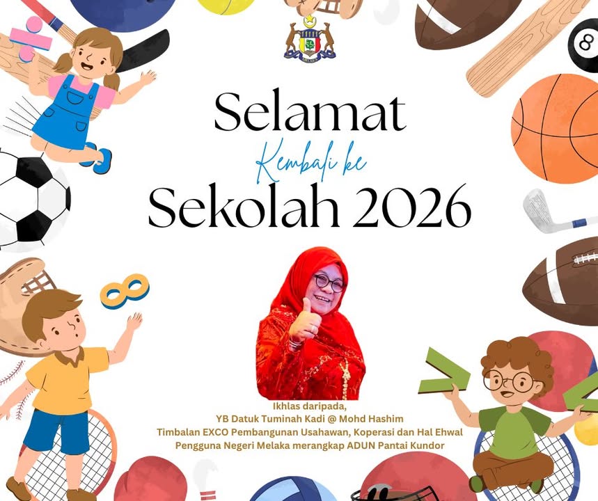 12 Januari 2026 Isnin Selamat Kembali Ke Sekolah 