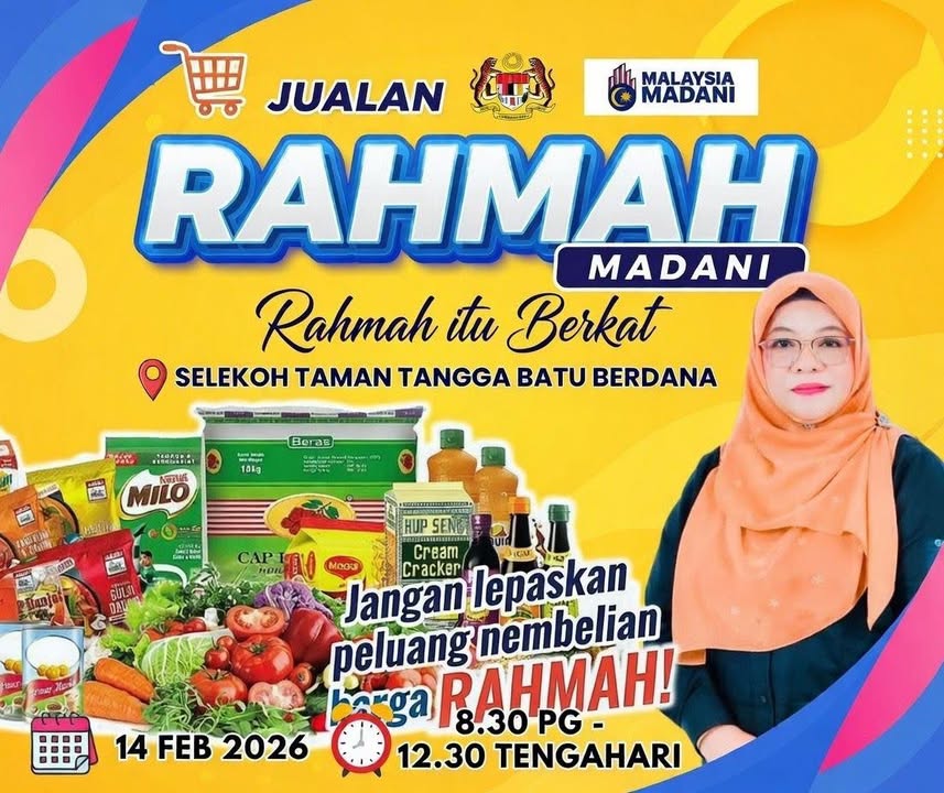 Hebahan Jualan Rahmah Madani 