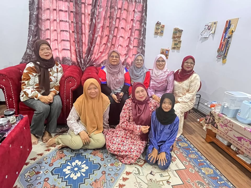 Alhamdulillah, Sempat Singgah Beraya Di Rumah Sahabat Wanita 