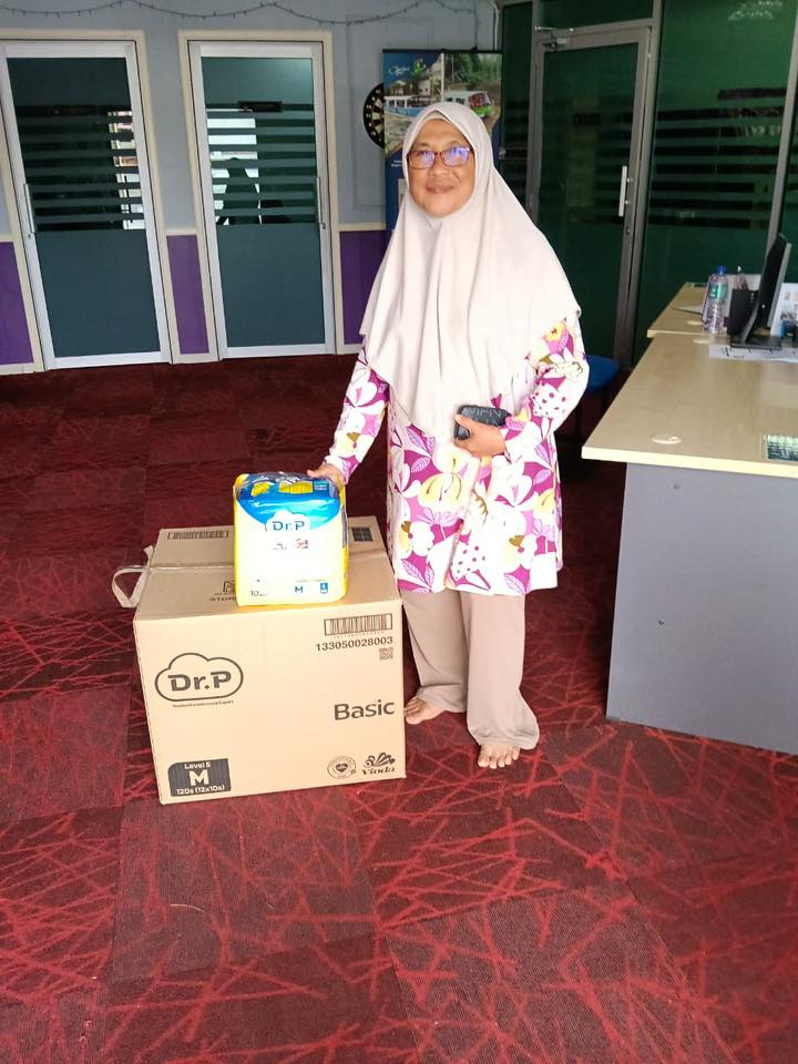 Alhamdulillah, Penerima Bantuan Pampers Telah Hadir Ke Pejabat 
