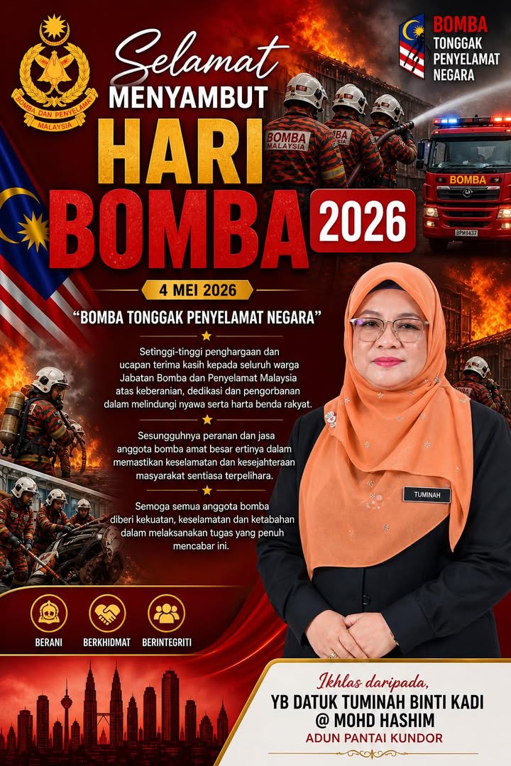 Selamat Hari Anggota Bomba Sedunia 2026 