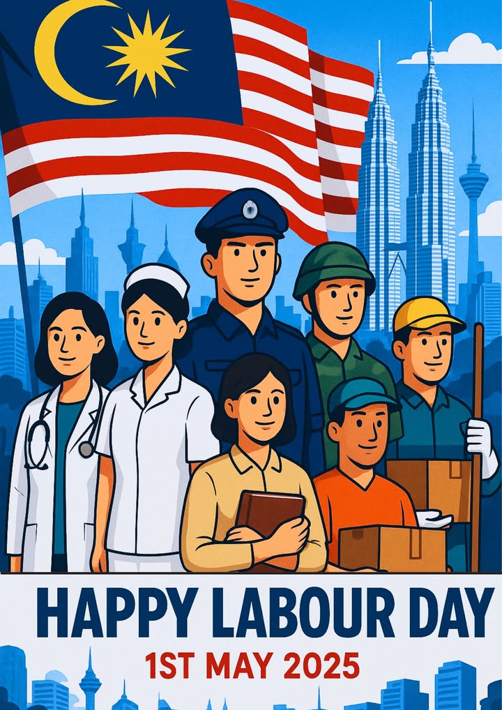 Happy Labour Day | 1 Mei 2025 | Happy Labour Day | 1 Mei 2025 |