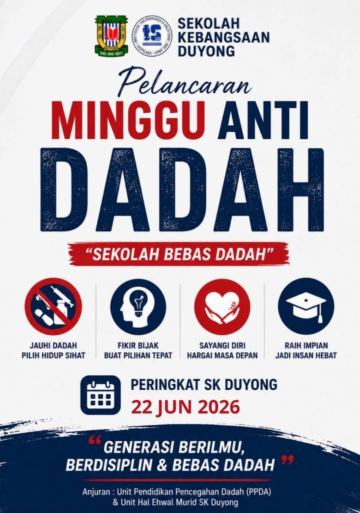 Majlis Pelancaran Minggu Anti Dadah Peringkat Sk Duyong 