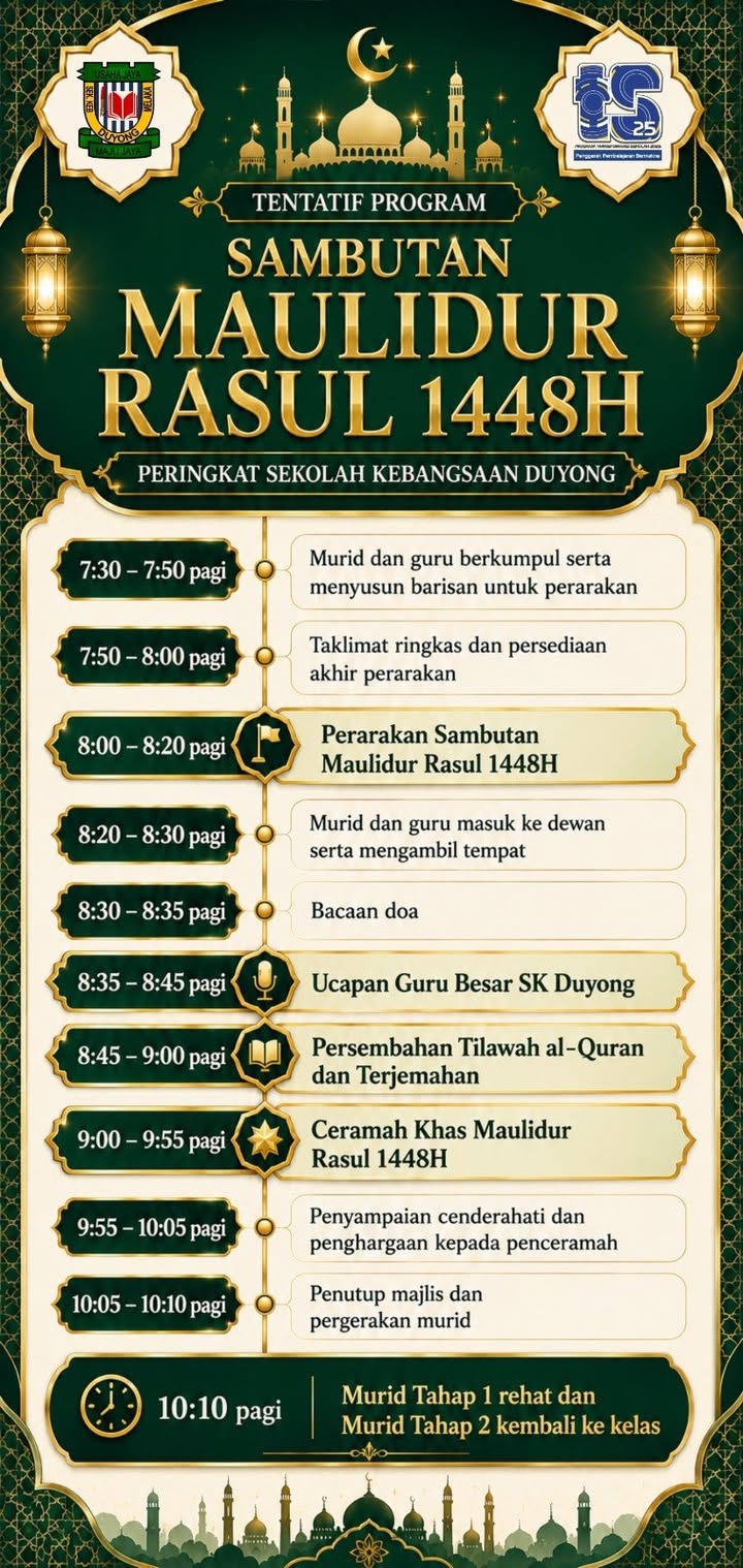 Sambutan Maulidur Rasul 1448h 