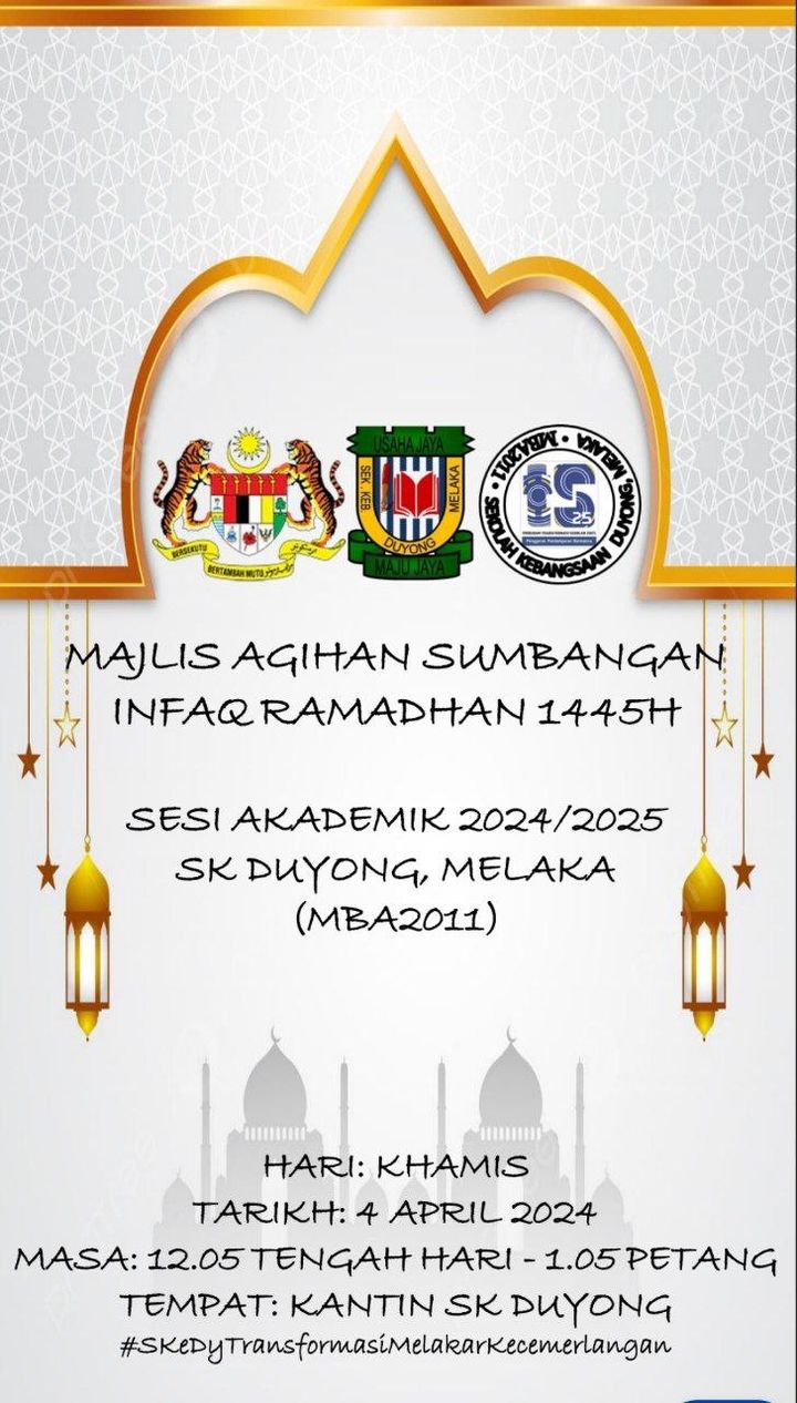 Majlis Agihan Sumbangan Infaq Ramadhan 1445h 