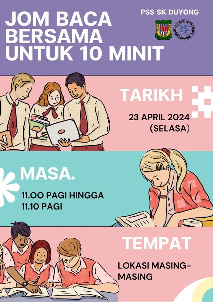 Jom Baca Bersama 10 Minit Skedy 