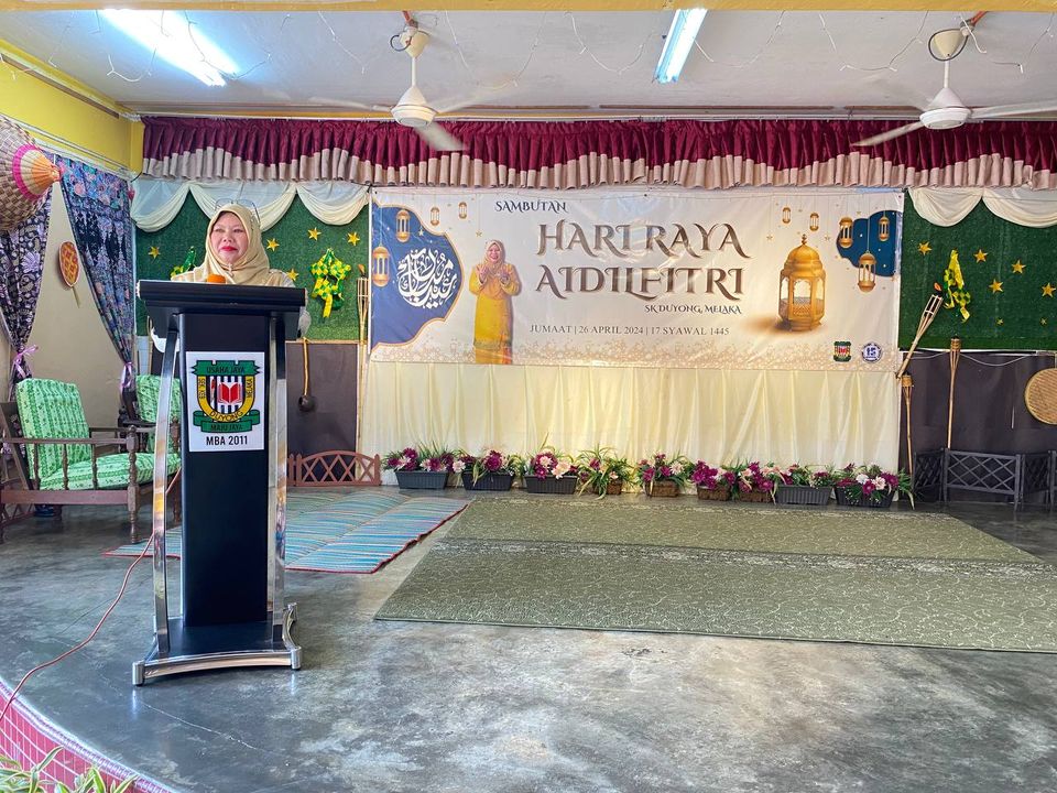 Kemeriahan Sambutan Hari Raya Peringkat Sekolah Kebangsaan Duyong 