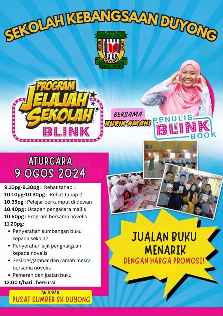 Program Jelajah Sekolah Blink Bersama Penulis Buku Bts 