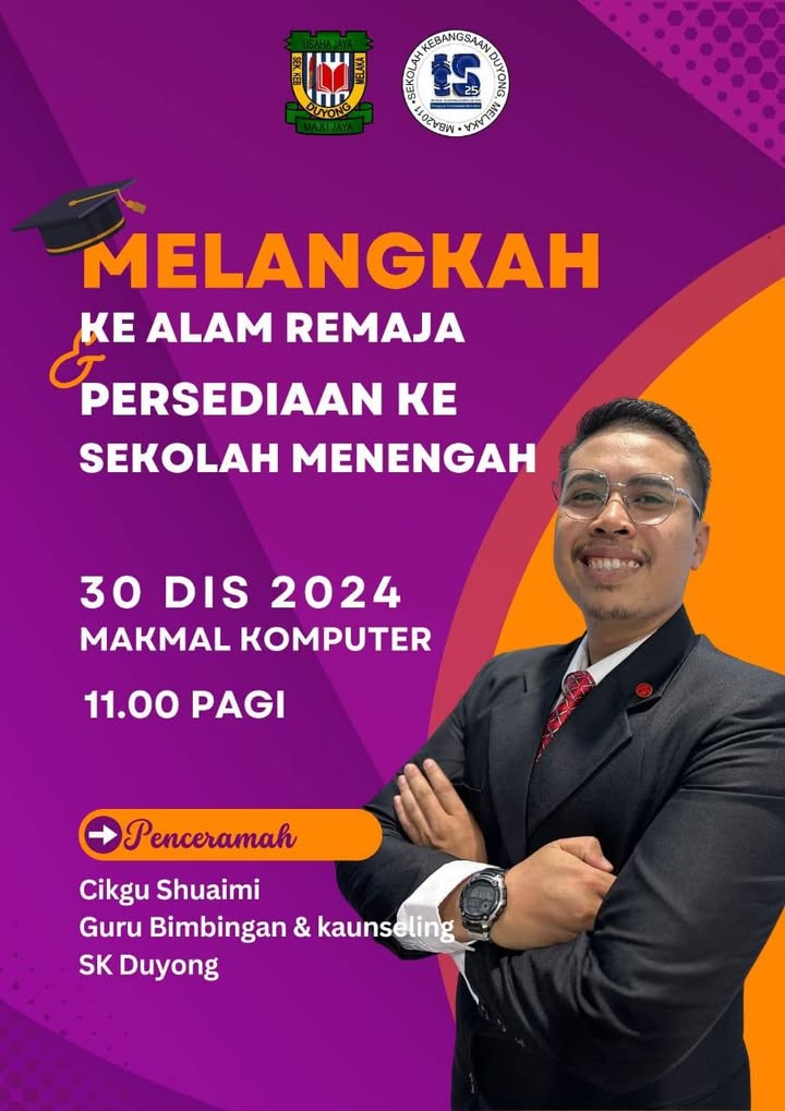 30/12/24 - Melangkah Ke Alam Remaja & Persediaan 