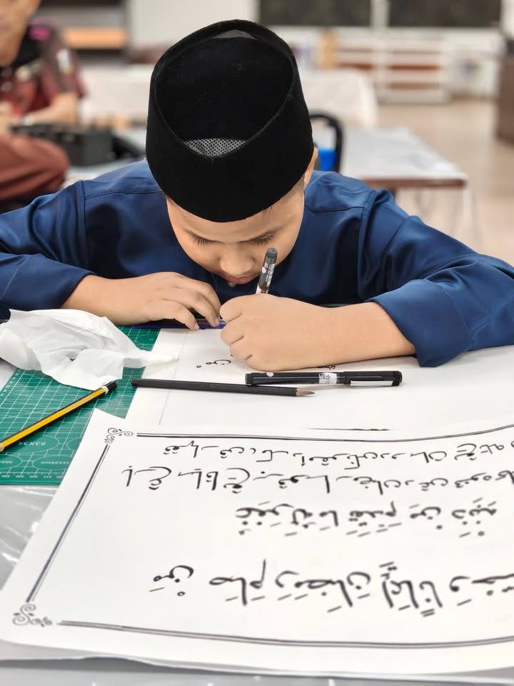 Acara Akhir Mahrajan Al-quran, Nasyid Dan Khat Sekolah-sekolah 