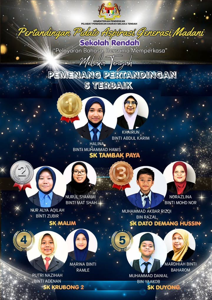 Alhamdulillah, Tahniah Diucapkan Kepada Danial Atas Kejayaan Meraih 
