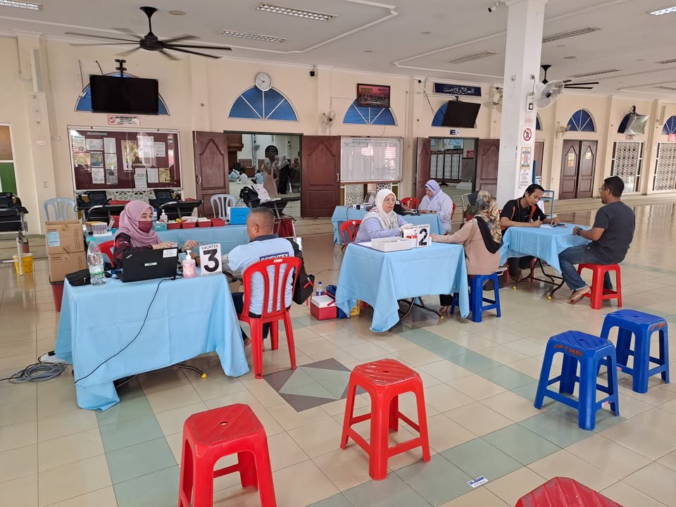 Assalamualaikum W B T Sedang Berlangsung Program Derma 