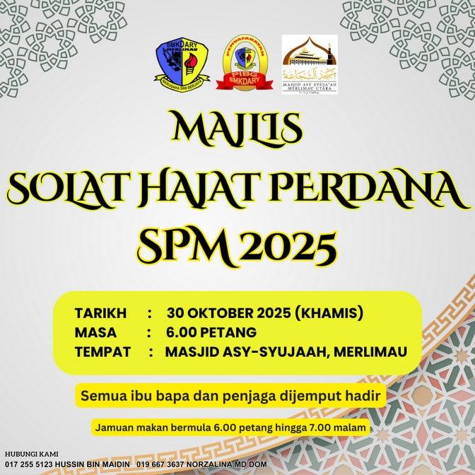 Assalamualaikum W.b.t.. 