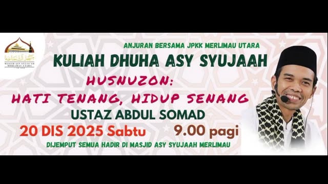 Kuliah Dhuha Perdana 