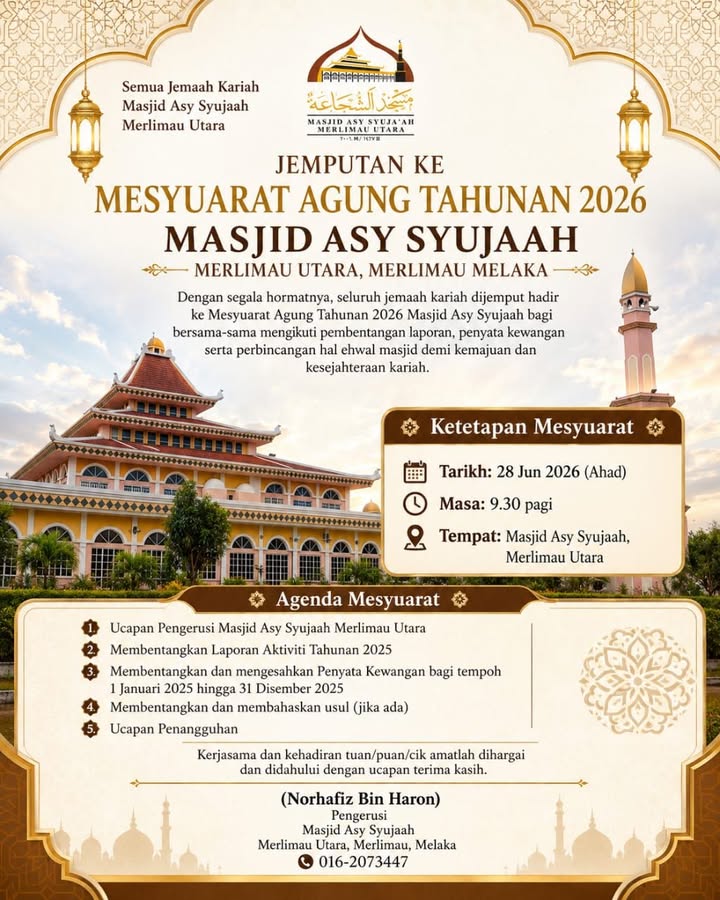 Tarikh: 20 Jun 2026 