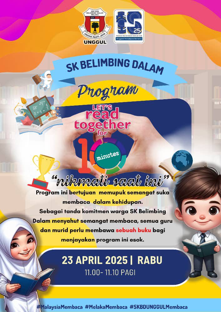 Jom Baca Bersama 10 Minit  
