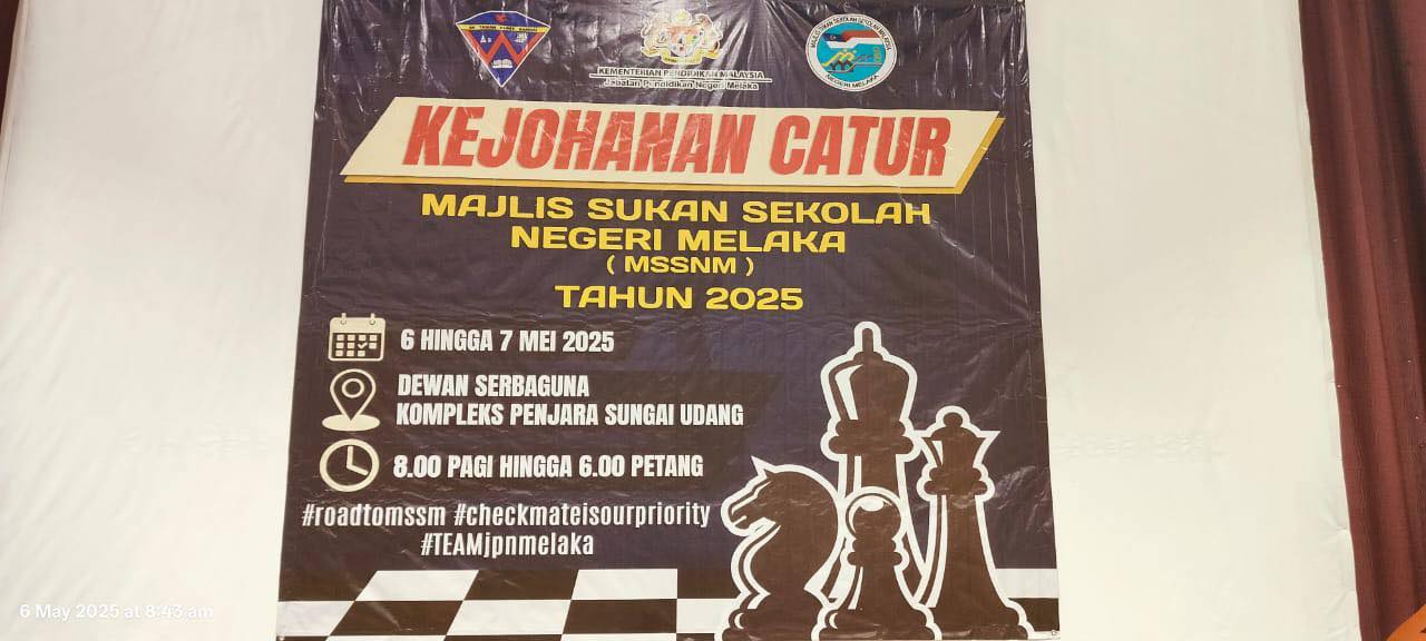 Kejohanan Catur Mss Negeri Melaka Tahun 2025  