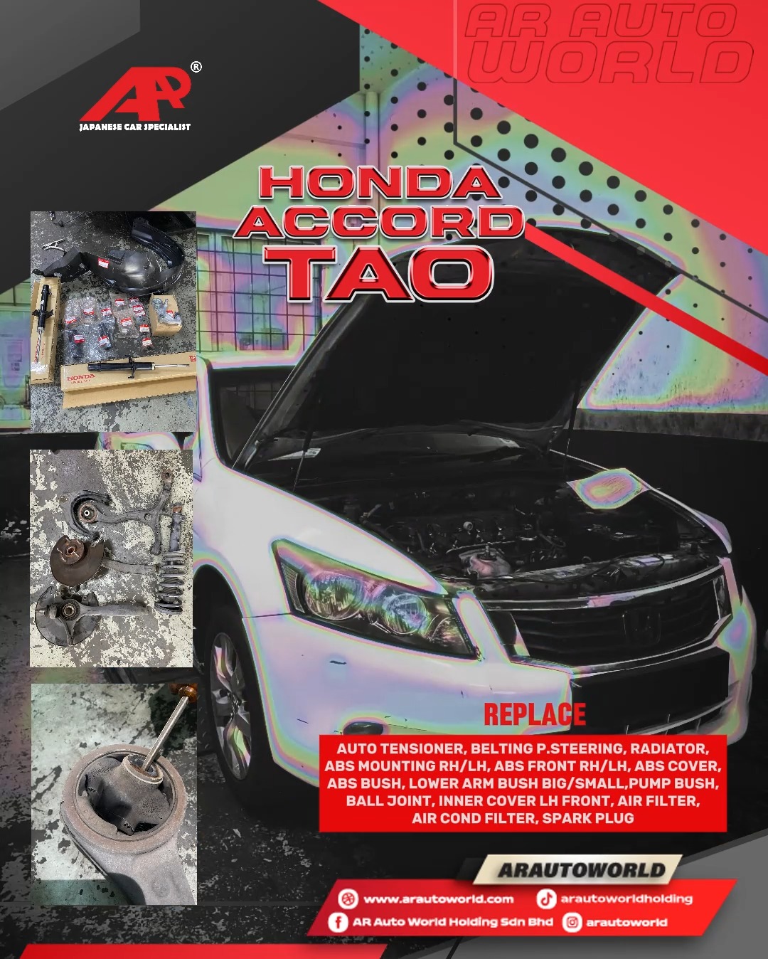 Honda Accord Toa Radiator Kerap Kurang Air Dengan 
