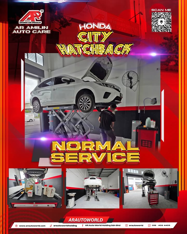Honda City Hatchback Normal Servis Cawangan Ke 10 