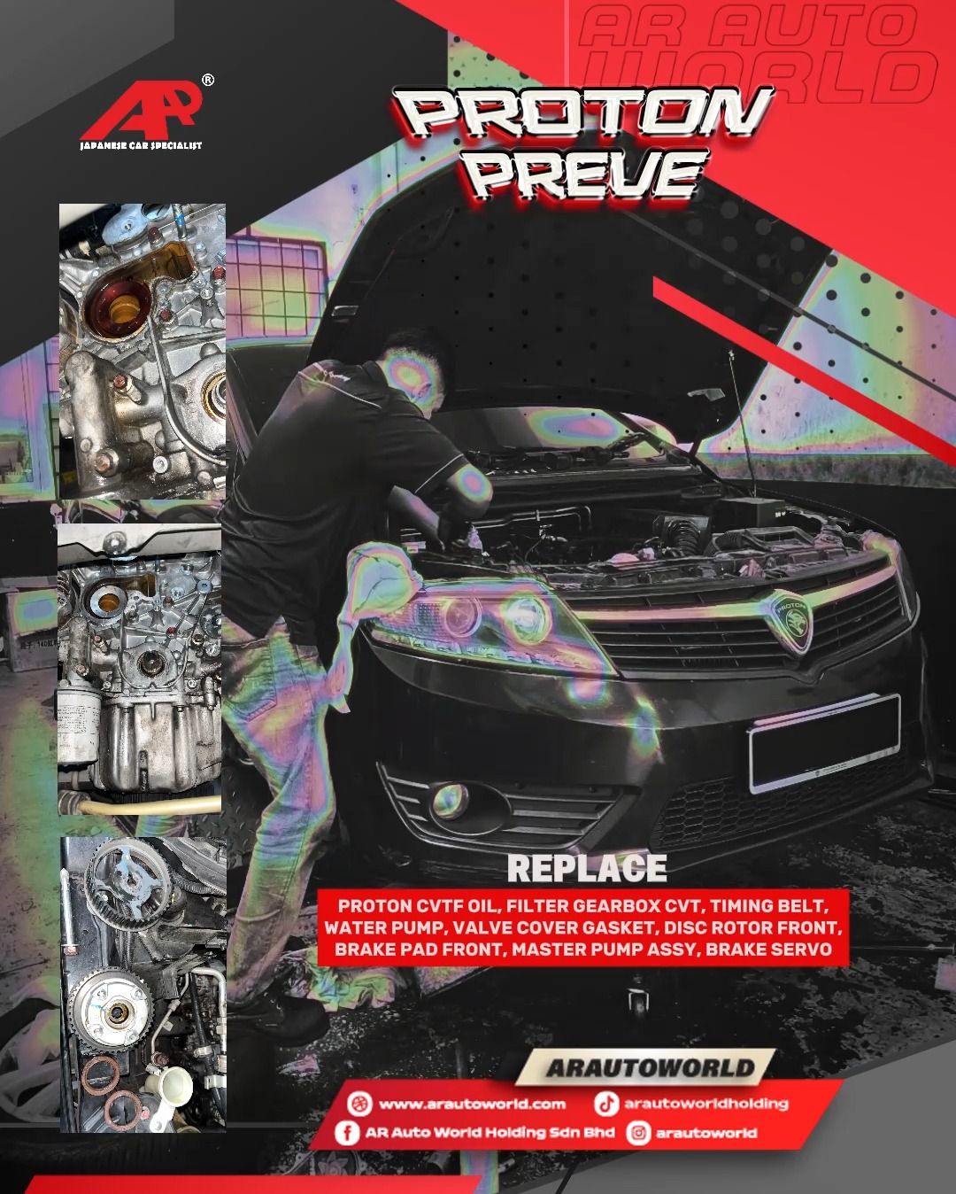 Proton Preve Replace Proton Cvtf Oil Filter Gearbox 