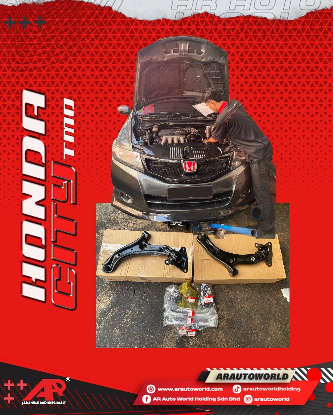 Honda City Tmo Kerosakan Pada Engine Mounting Boleh 