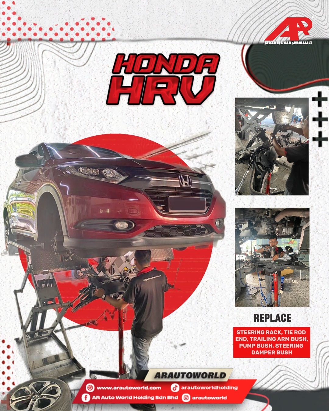 Honda Hrv Tanda Tanda Kerosakan Pada Steering Rack 