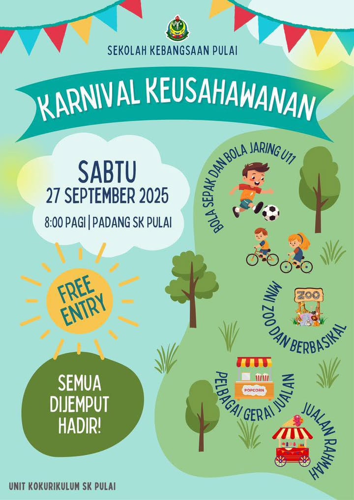 1hari Lagi!!! Kemeriahan Makin Terasa.. Ruang Sekolah Telah 