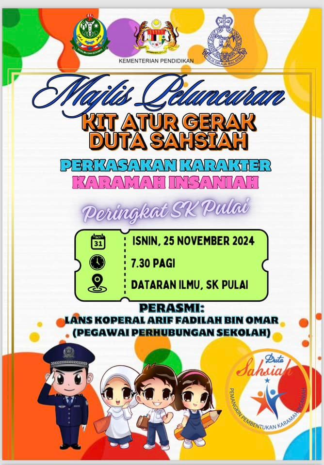 Majlis Peluncuran Kit Atur Gerak Duta Sahsiah Perkasakan 