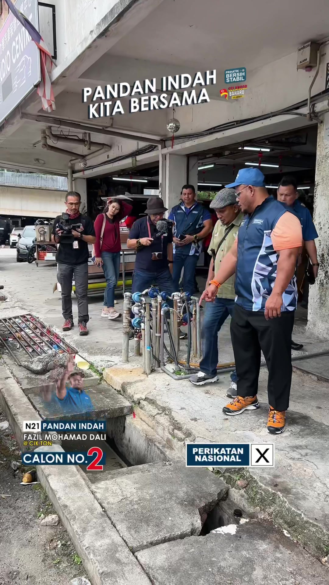 Sesi Walkabout Di Sekitar Pandan Jaya Turut Meninjau 