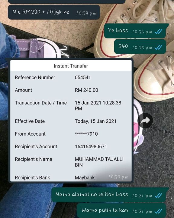 Alhamdulillah.. Marathon Tech Size 7.5 Uk Sold. Tq 