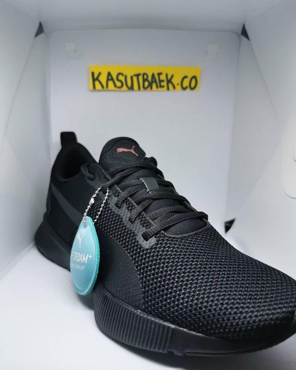 Puma Men Flyer Runner Black Rose Gold  