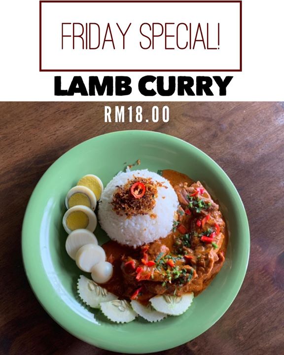 Lamb Curry Is Back For Only Rm18.00 Served Lamb Curry Is Back For Only Rm18.00 Served