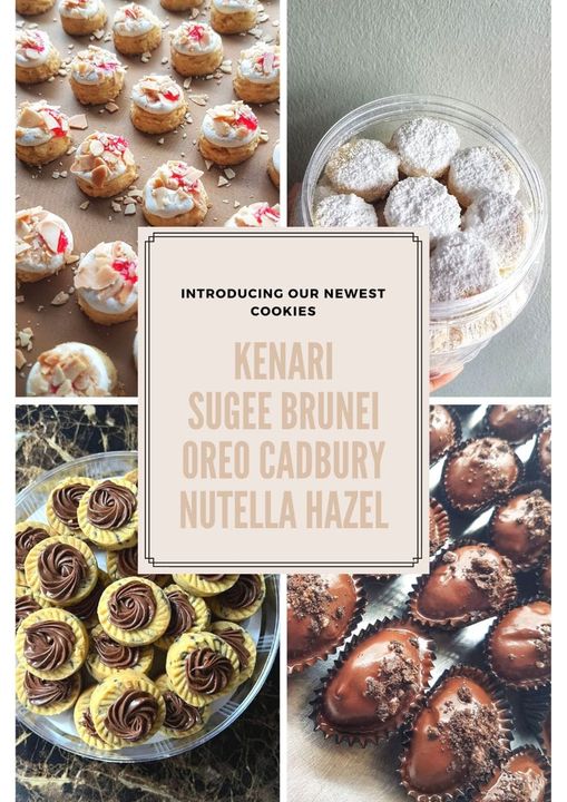Kami Ada 4 Jenis Cookies Baru 