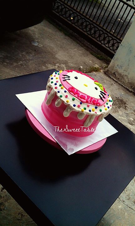 Rainbow Birthday Cake 