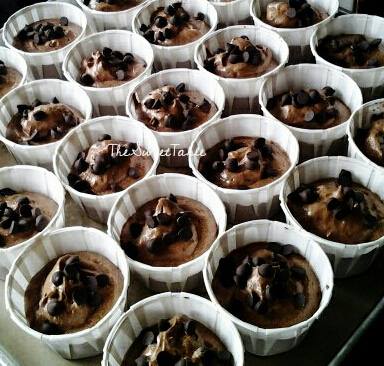 Choc Cake Wt Choc Chip For Hantaran 