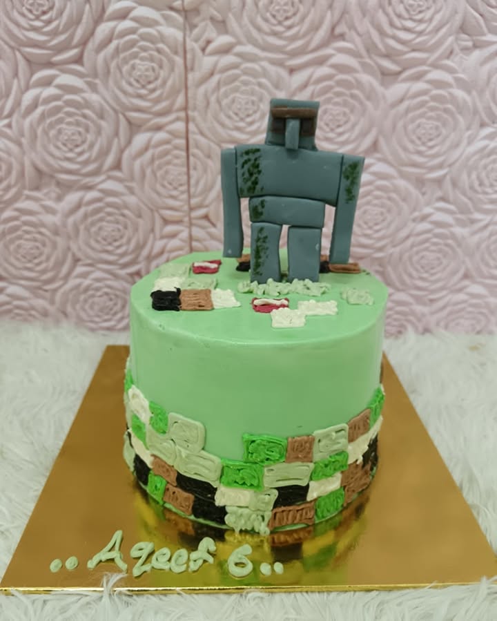 Mini Minecraft Fondant.. 