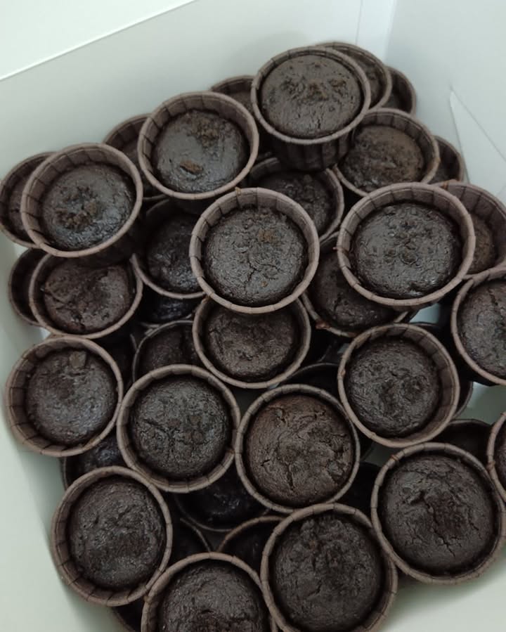 Coklat Muffin...salah Pilih Warna Cup...legam Teros