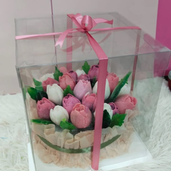 Alhamdulillah ...agar Agar Tulip 