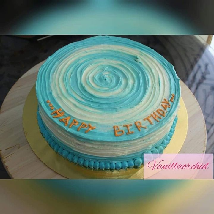 Birthday Kek..deco Simple 